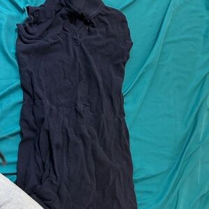 School navy blue dress
